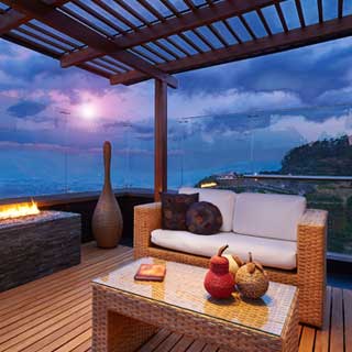 Terrace with Pergolla